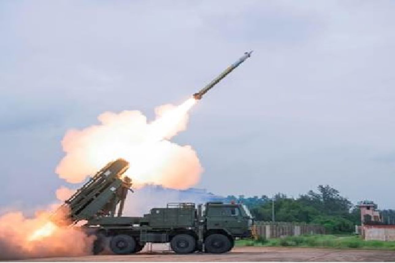 Defence Research and Development Organisation (DRDO) successfully conducted a flight test of the Pinaka Long Range Guided Rocket